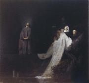 REMBRANDT Harmenszoon van Rijn The Raising of Lazarus oil on canvas